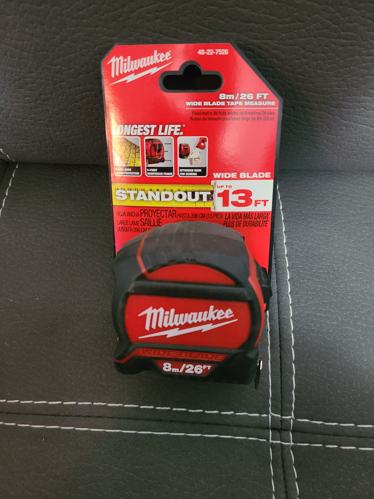 Milwaukee 26ft Tape Measure thumbnail
