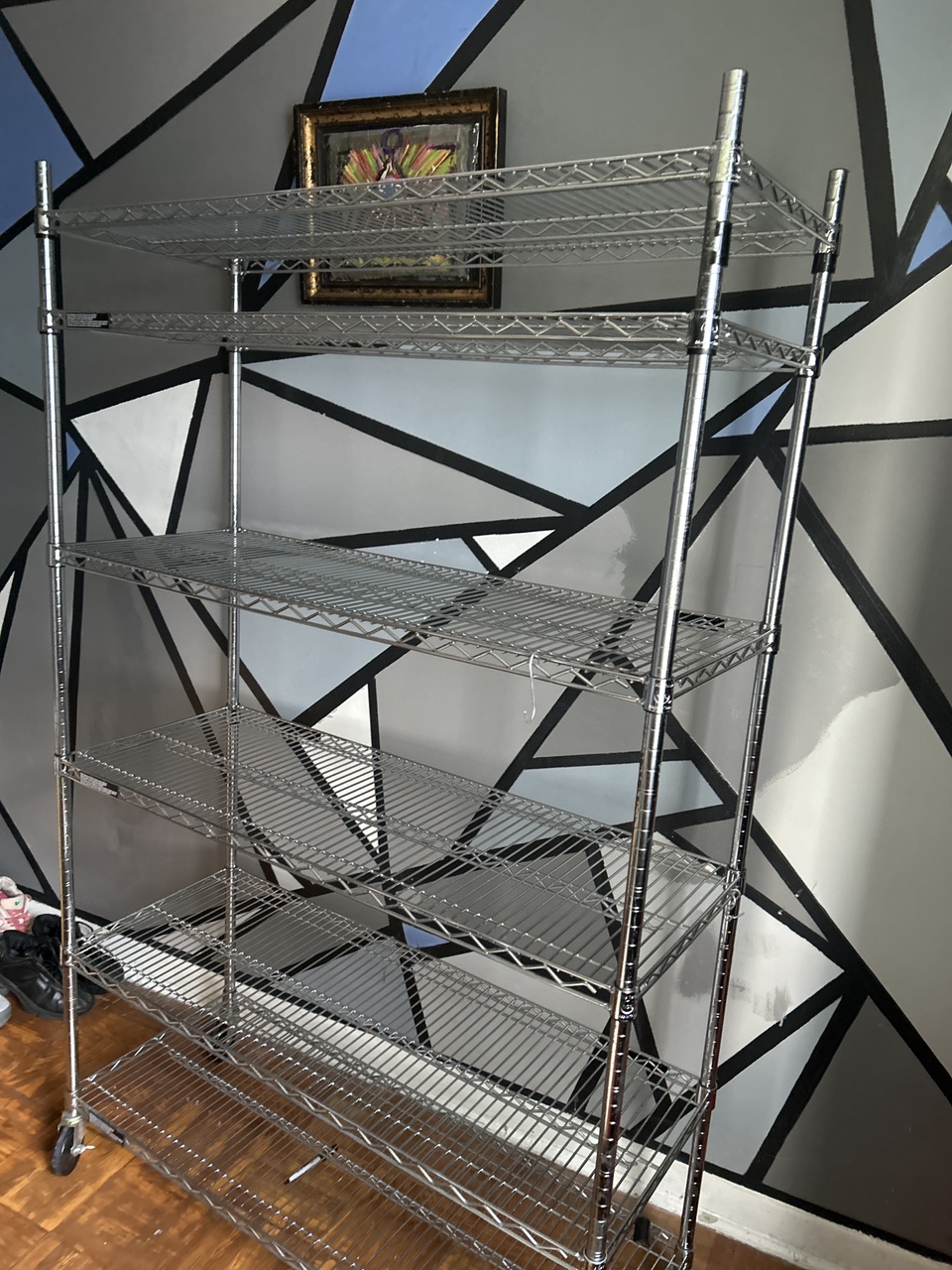 Chrome Shelving Unit image indicator(2)