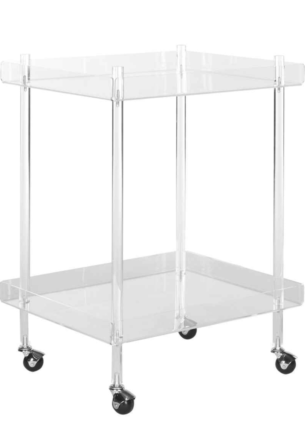 Safavieh Acrylic Kitchen Rolling Cart - photo 5