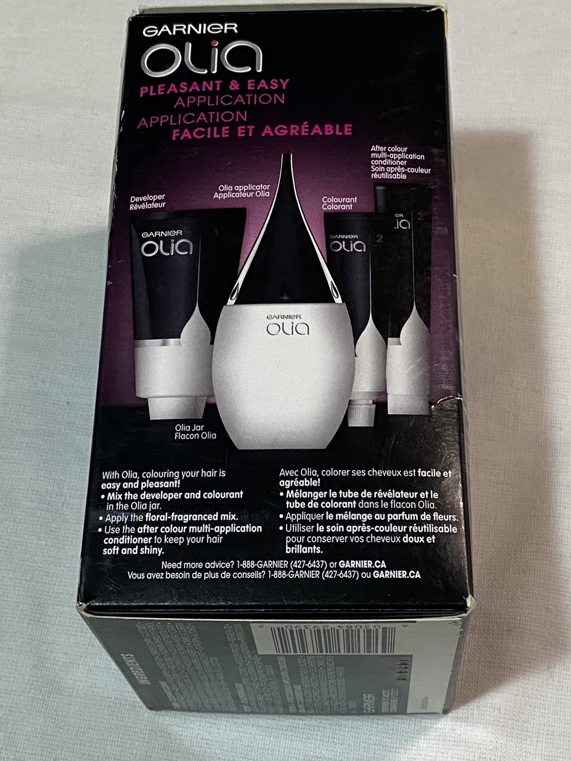 Garnier Olia Hair Colour 1.0 Black image indicator(4)