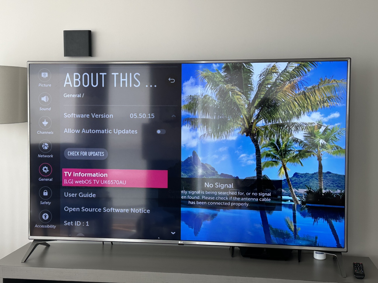 Mint condition LG TV webOS 4k - photo 2