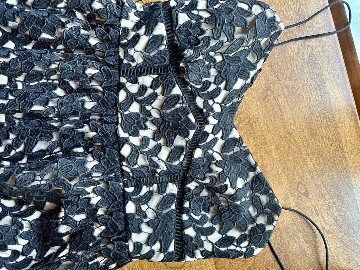 Club Monaco Black Lace Dress image indicator(3)