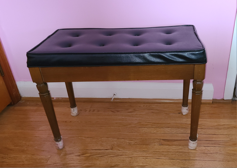 Piano Bench with Storage
