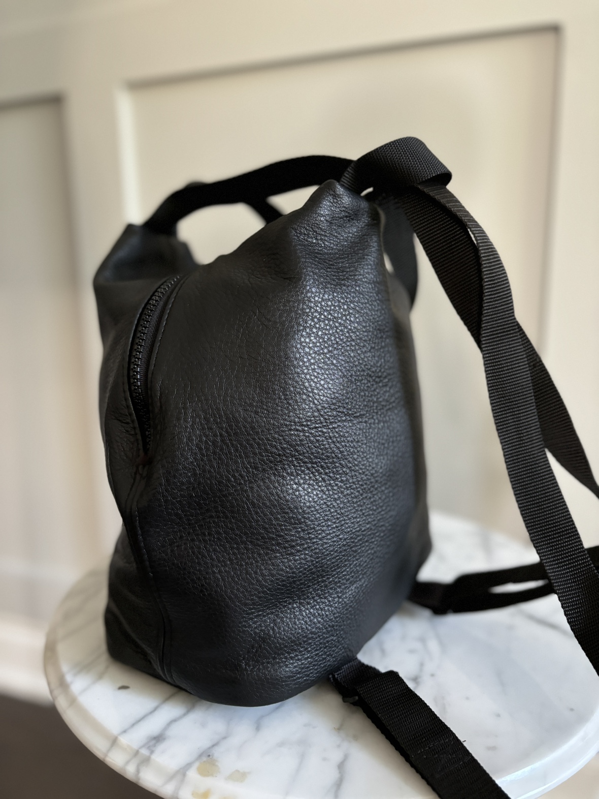 Gianni Versace Black Leather Backpack - photo 4