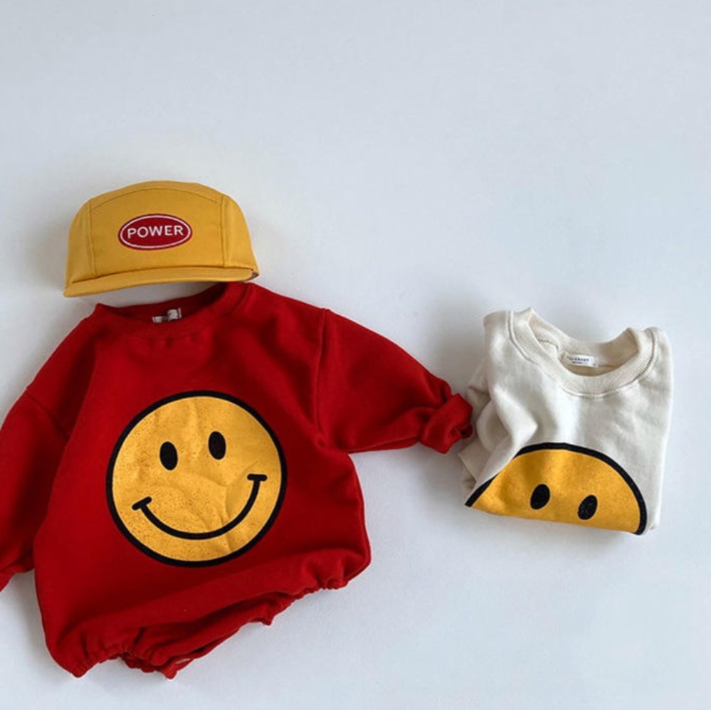 Baby smile romper