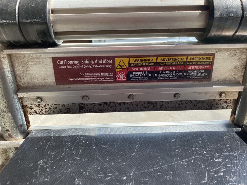 Flooring/siding cutter - photo 4