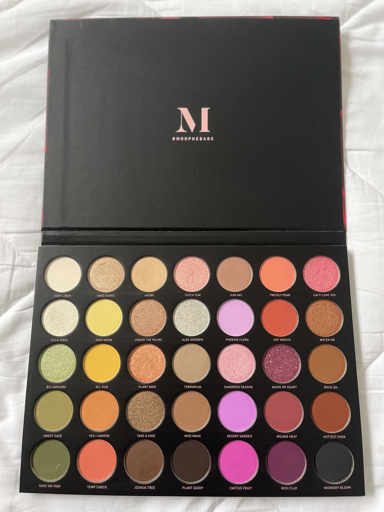MORPHE Eyeshadow Palettes (35 shades)