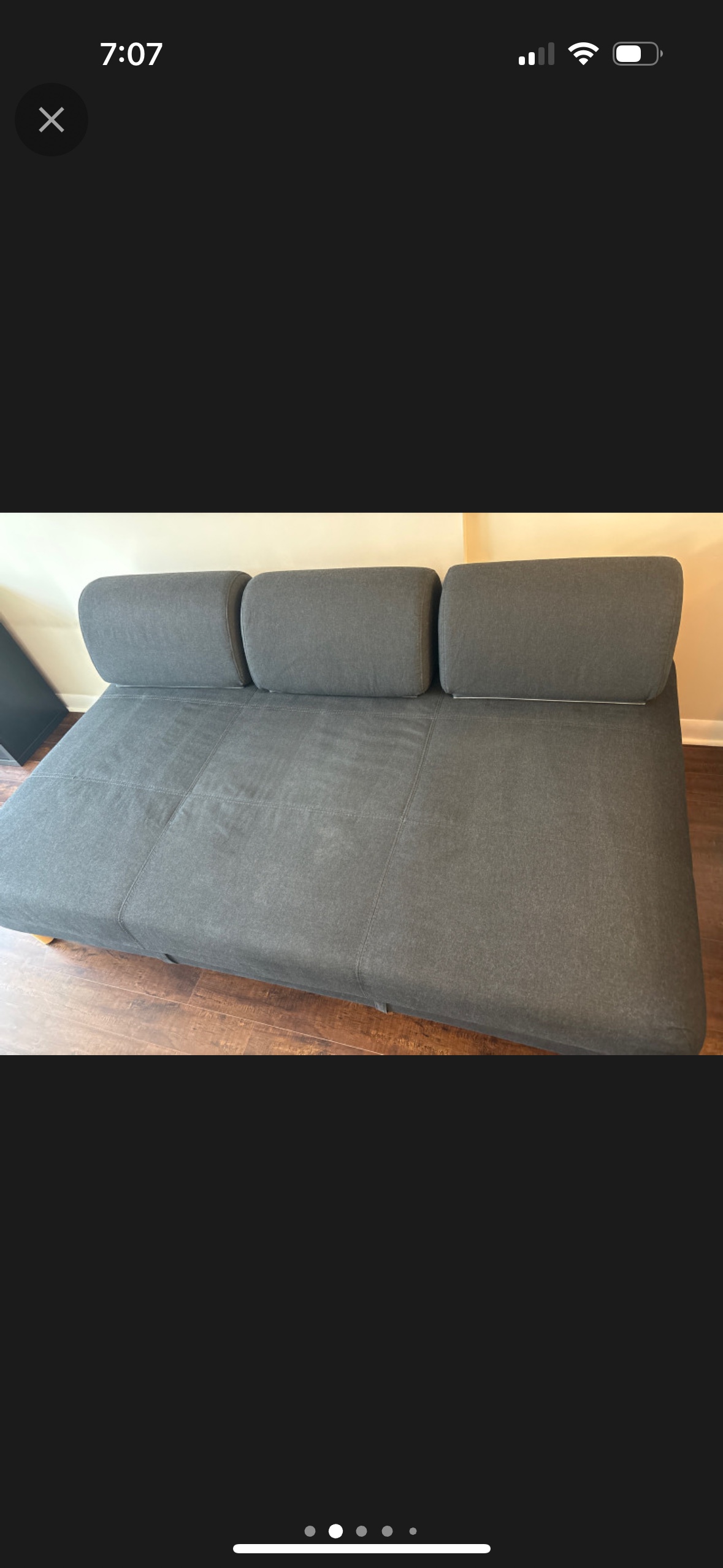 IKEA flottebo sleeper sofa - photo 2