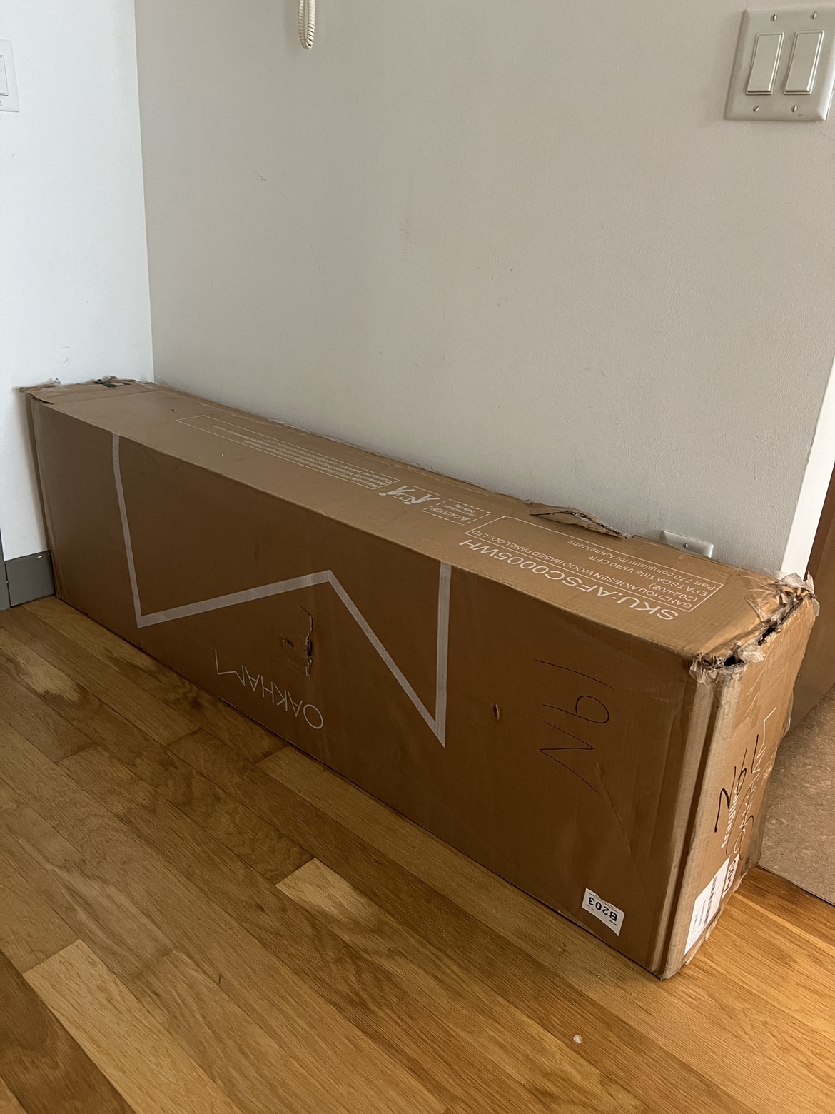 Fluted sideboard entryway table storage cabinet — BRAND NEW - photo 5