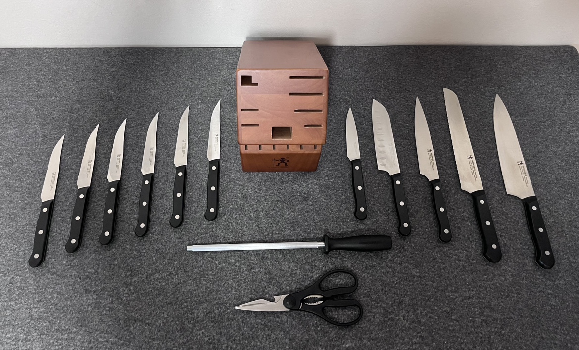 14 Piece HENCKELS KNIFE SET - photo 4
