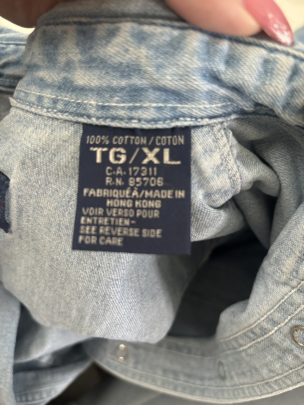 Vintage Buffalo Denim Shirt - photo 2