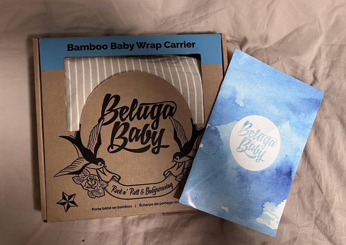 Beluga Baby Bamboo Wrap Carrier