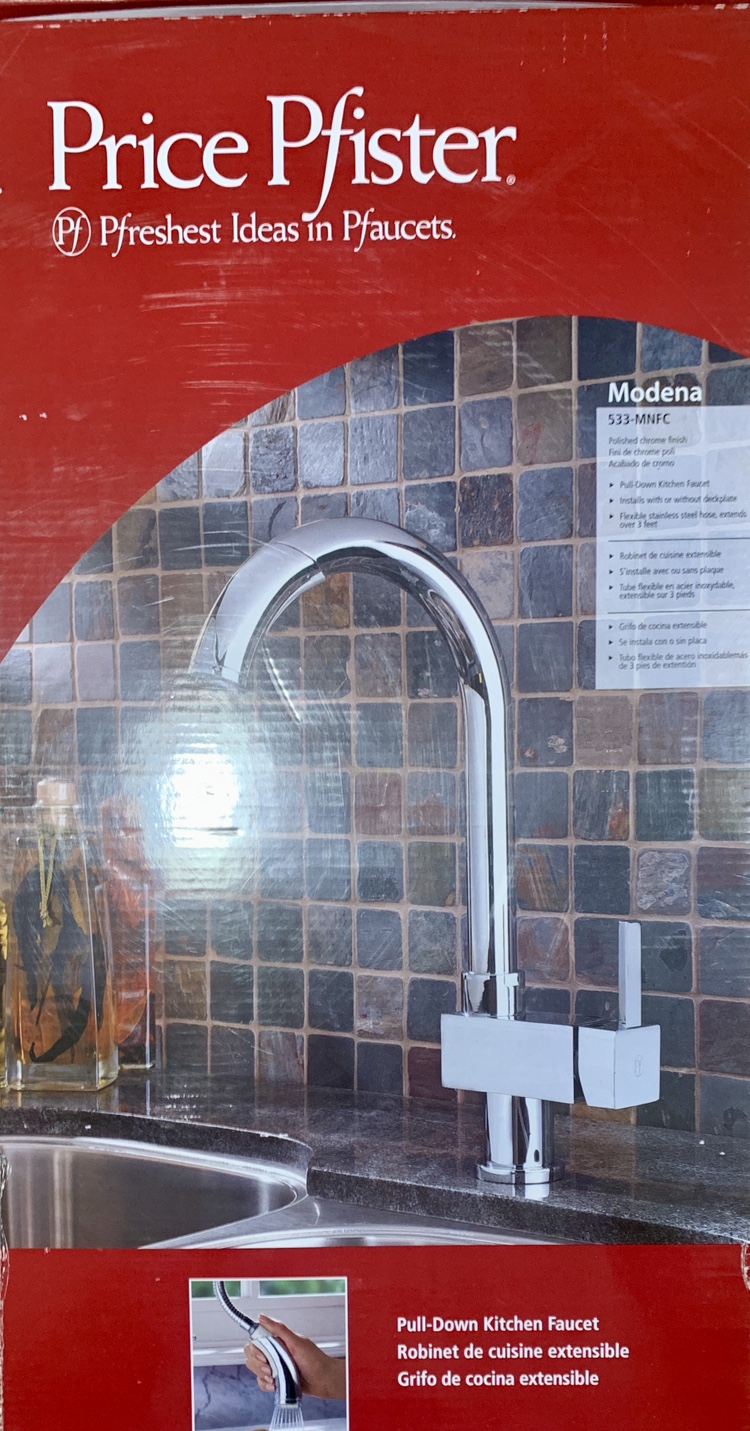 Price Pfister Modena Pull-Down Kitchen Faucet