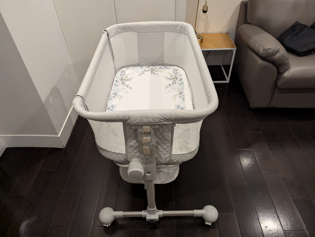 Fantastic Rolling Infant Crib - Good Condition