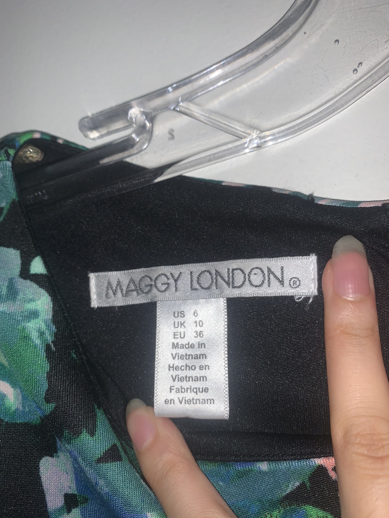 Maggy London Floral Dress image indicator(3)