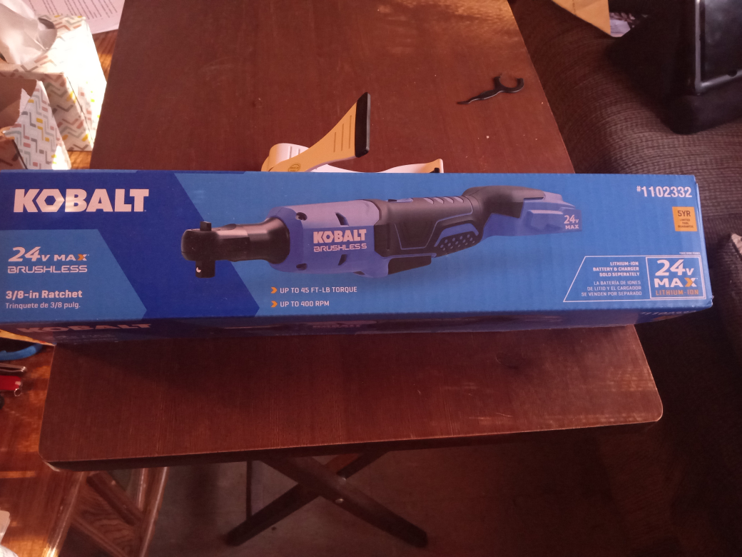 Kobalt 24V Max Brushless 3/8-in Ratchet