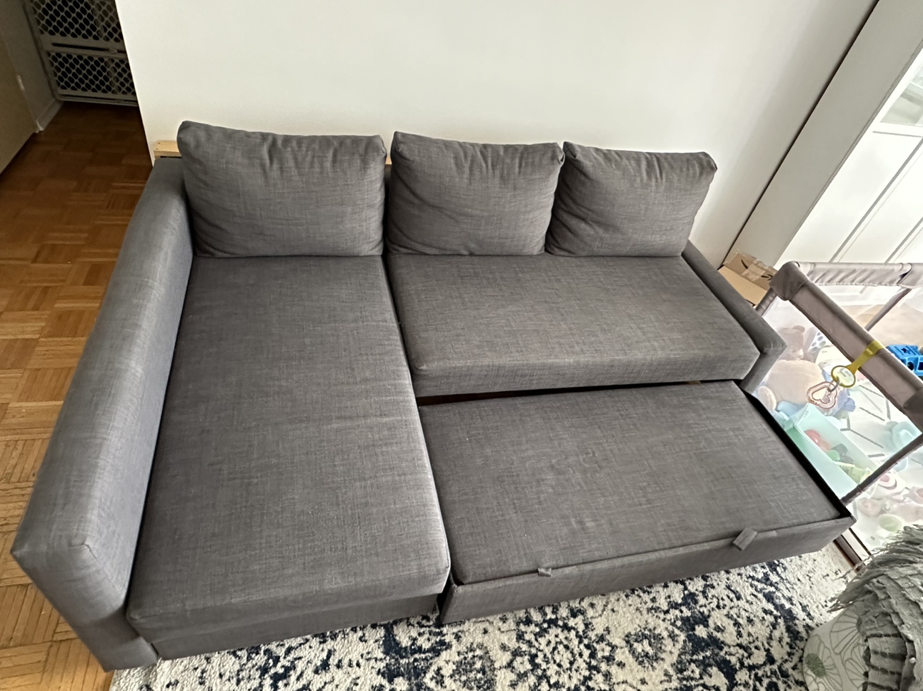 IKEA Friheten Sectional Sofa Bed - photo 3