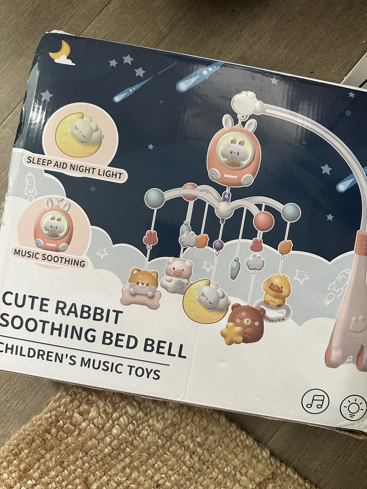 Baby Musical Bed Bell