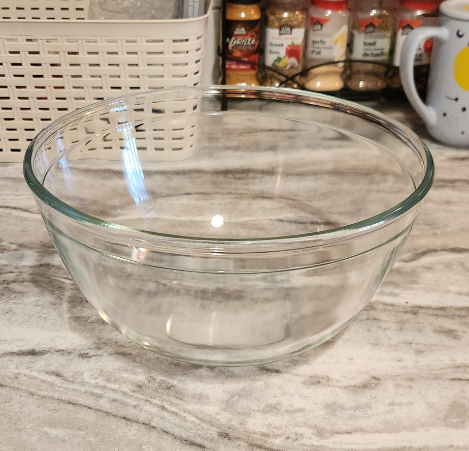 glass salad bowl or mixing bowl thumbnail
