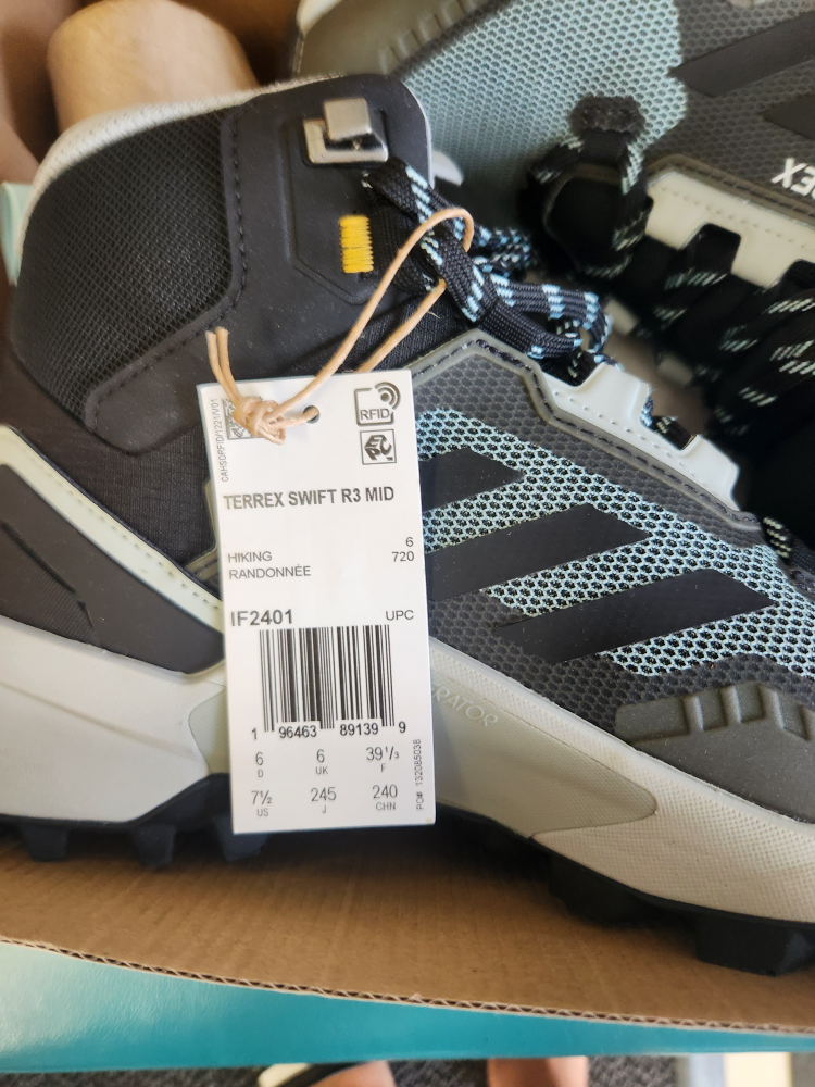 Adidas Terrax swift R3 Mid Gore Tex hiking boots