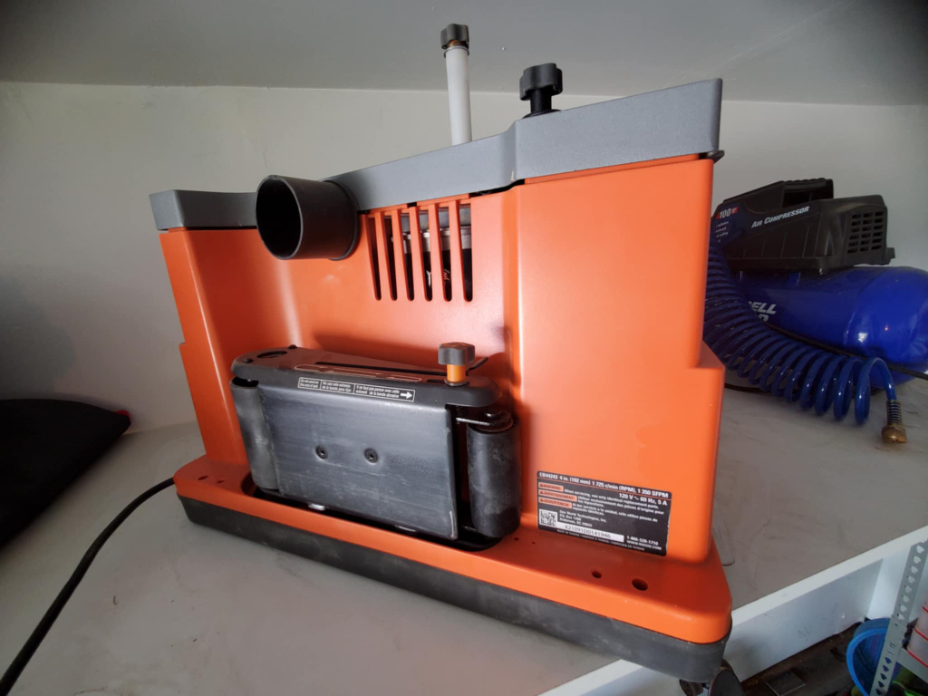 RIDGID Oscillating/Edge Belt Sander (Model EB4424) - photo 2