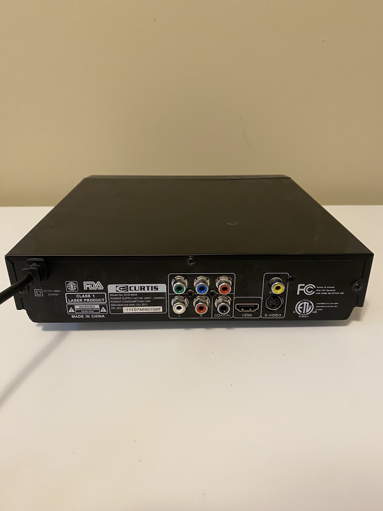 DVD player #Freecycle - photo 2