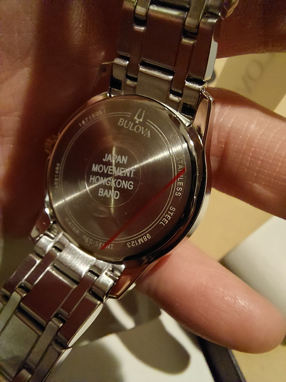 Bulova Watch Rose Dial & Rose Gold Tone Hands image indicator(2)