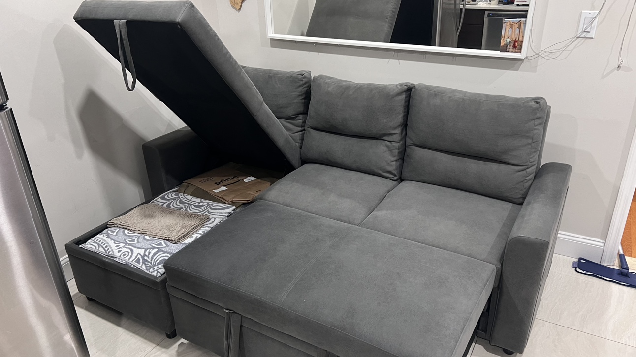 Sofa bed with storage - photo 4