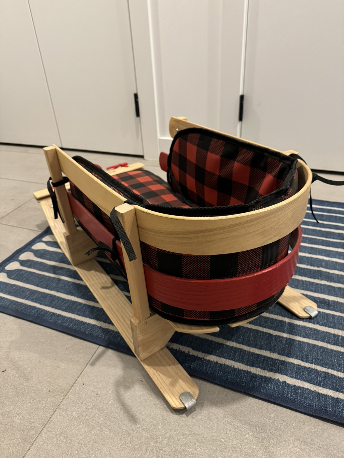 Streamridge Baby & Kids' Vintage Style Wooden Winter Sleigh - photo 2
