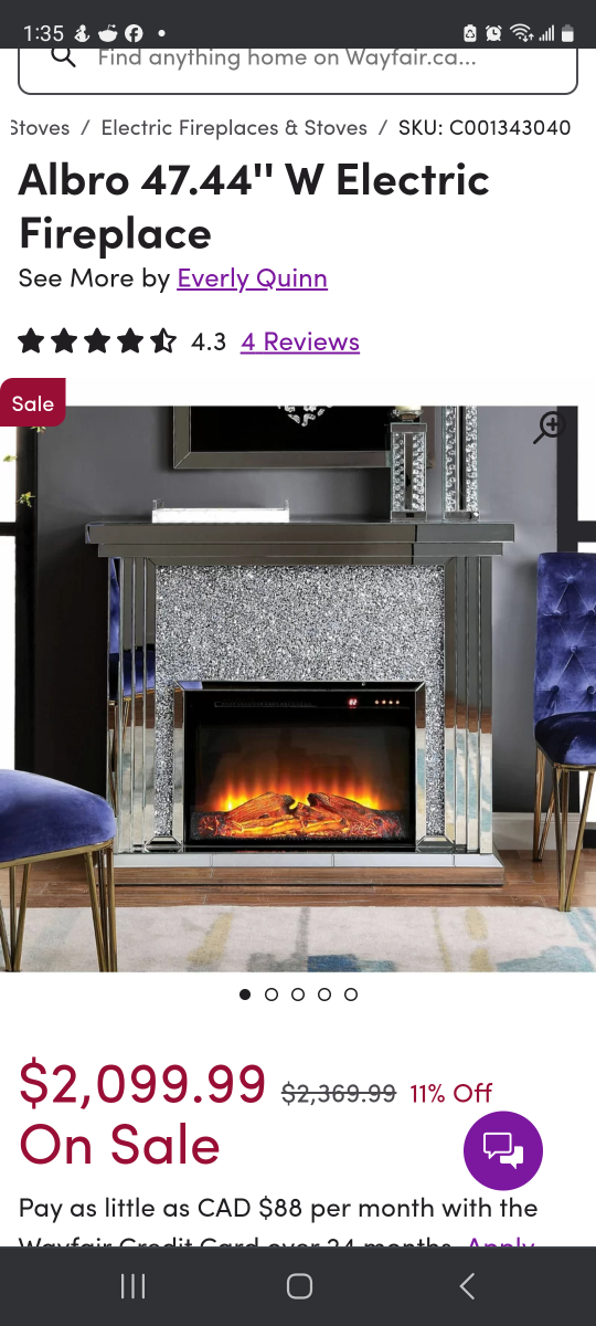 Mirrored Fireplace - photo 5