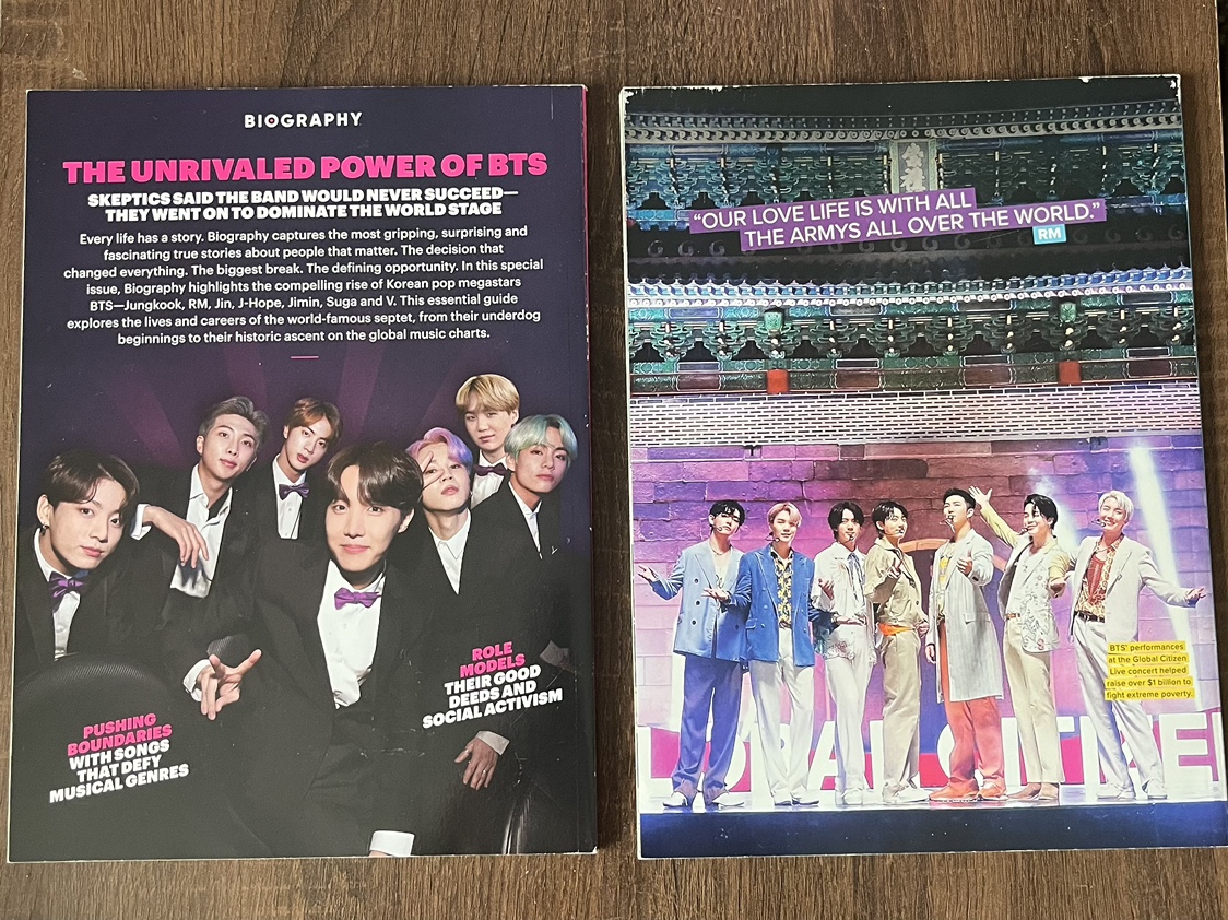 BTS Magazine Collection image indicator(2)