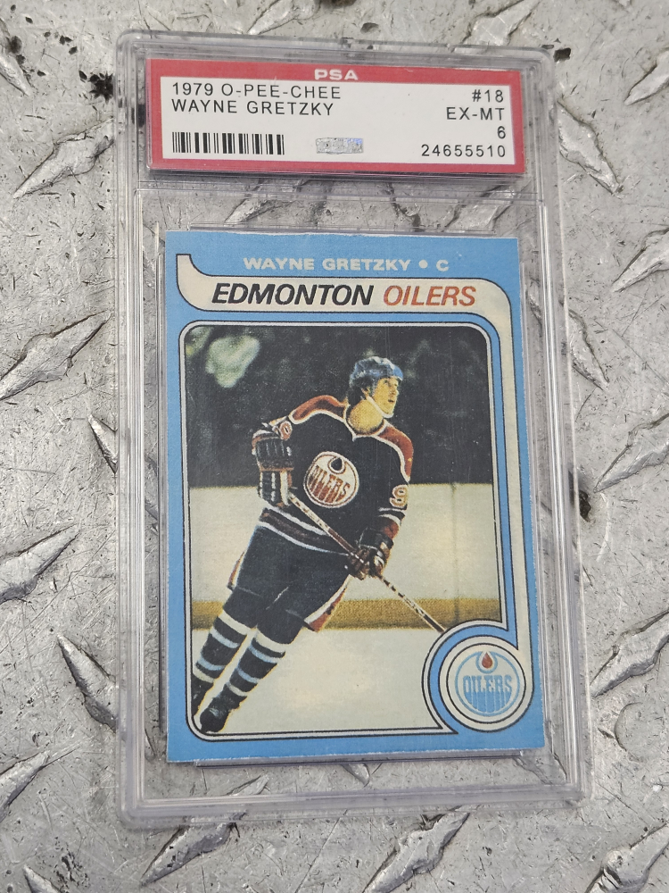 1979-80 Topps #18 Wayne Gretzky Edmonton Oilers Rookie Card thumbnail