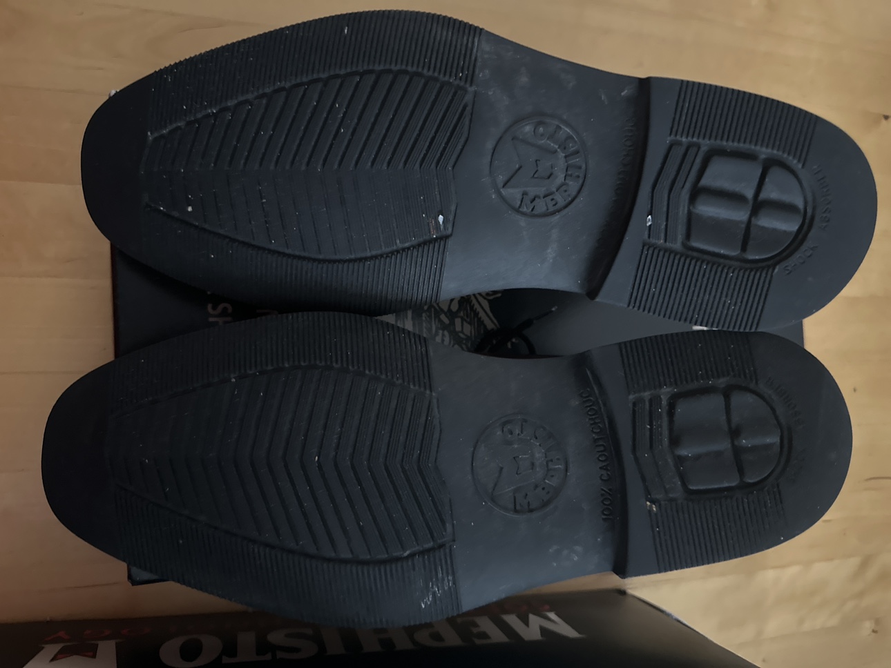 Mephisto Goodyear Welt Red Leather Oxford Shoes image indicator(3)