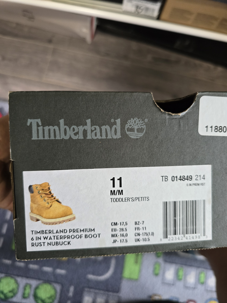 Timberland Premium 6 Inch Waterproof Boot - Toddler 11 image indicator(3)