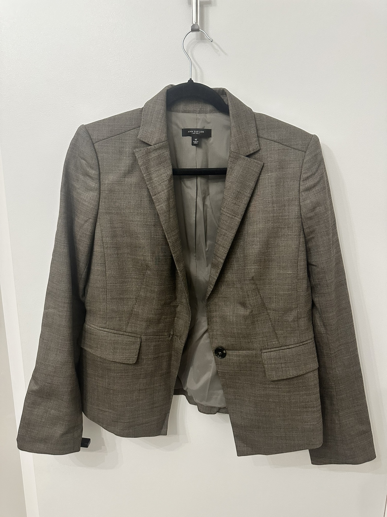 Ann Taylor Brown Blazer