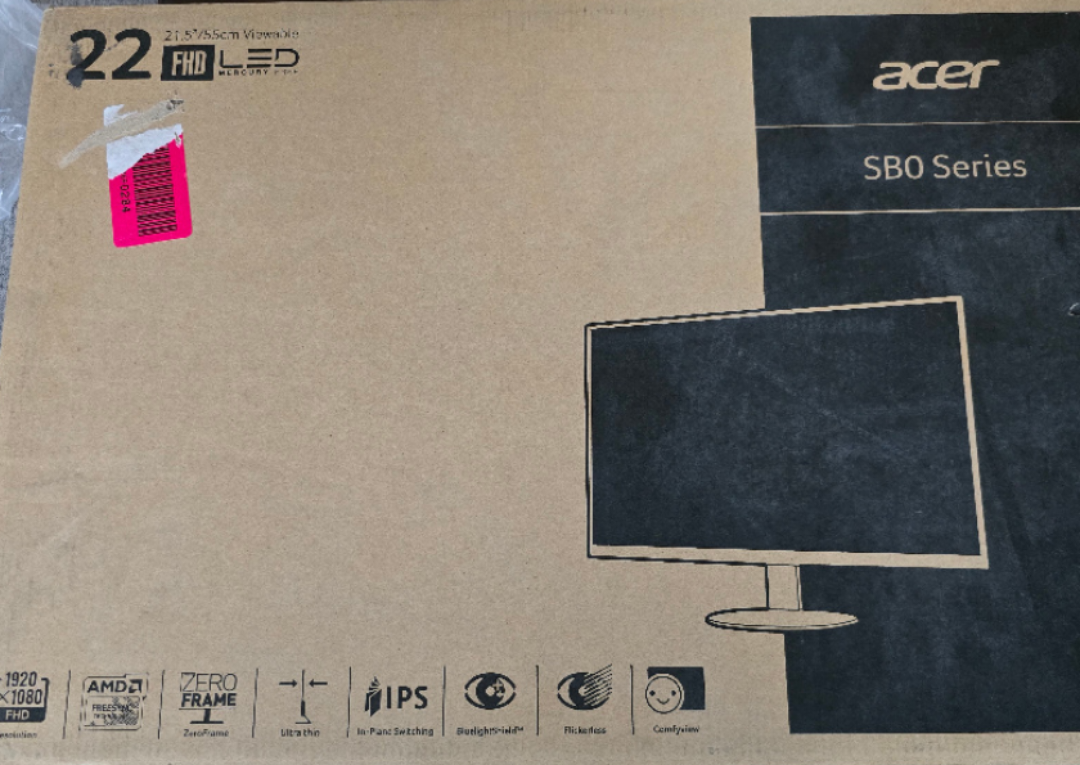 Acer SB220Q bi 21.5" Full HD (1920 x 1080) Ultra-Thin Monitor image indicator(9)