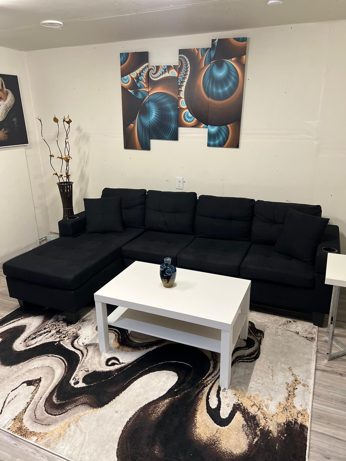 Sectional sofa with storage - photo 5