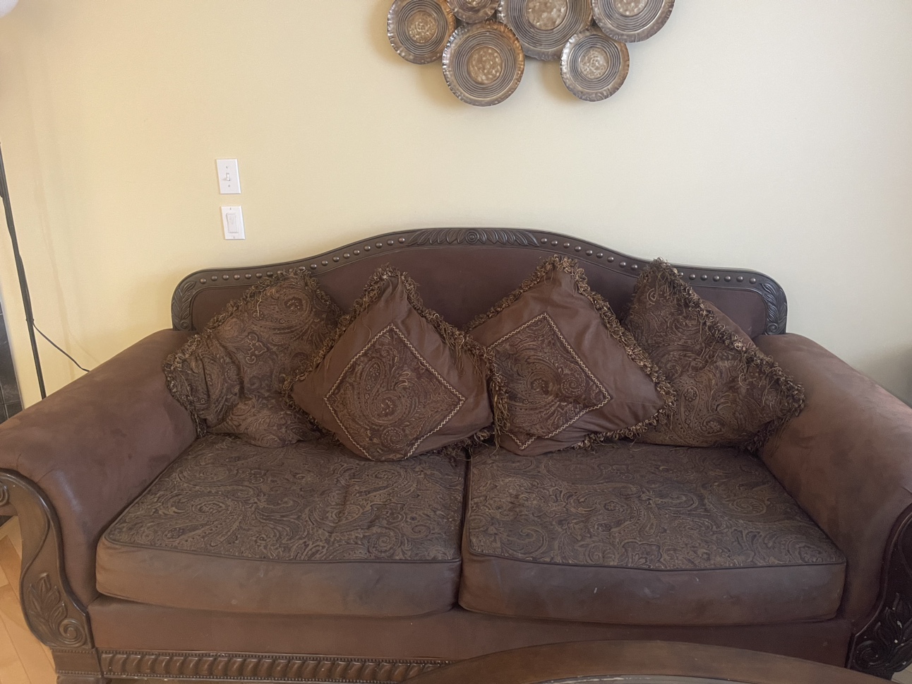 Sofa with loveseat & chair - photo 3