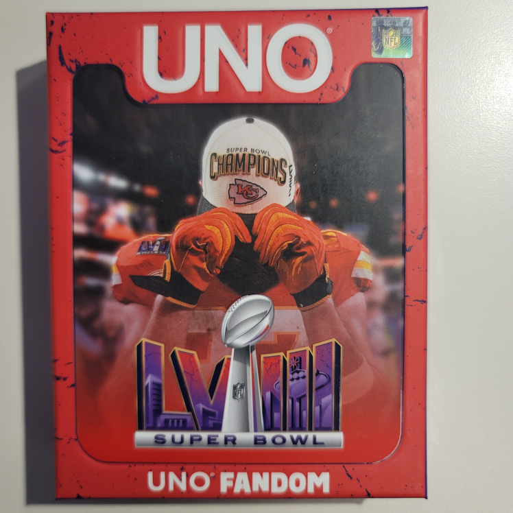 UNO Super Bowl LVII Kansas City Chiefs Edition