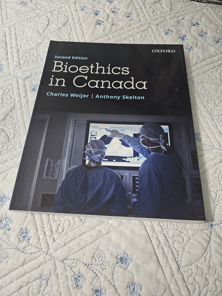 Bioethics in Canada Textbook