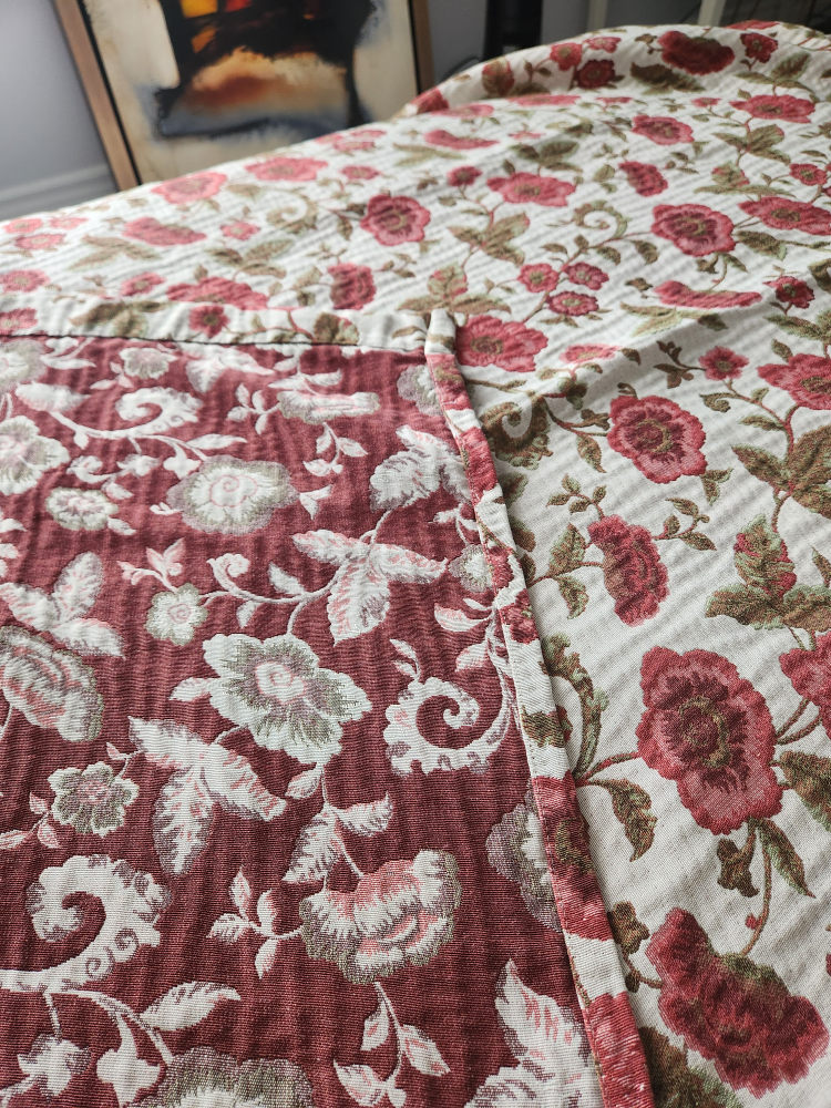 2 Floral Curtain Panels - photo 3
