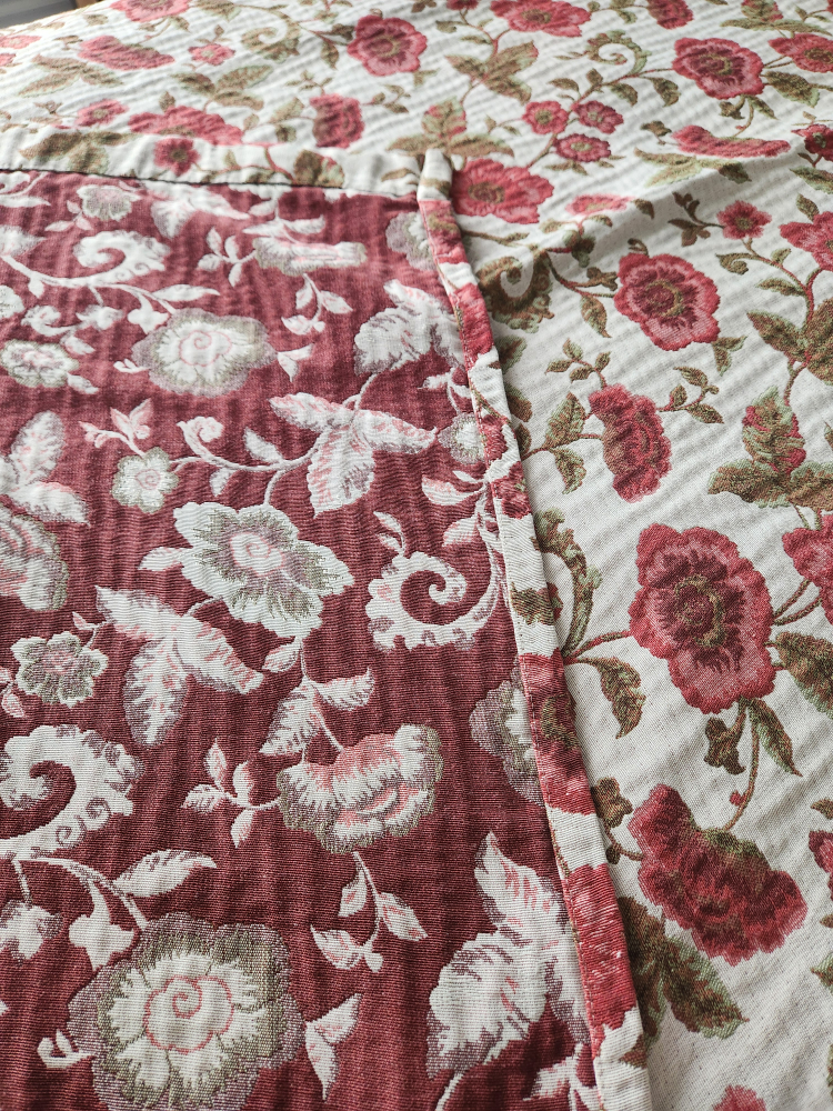 2 Floral Curtain Panels - photo 4