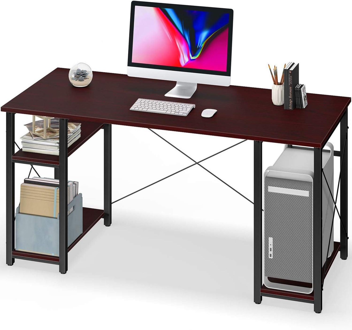 Office Desk with Shelf