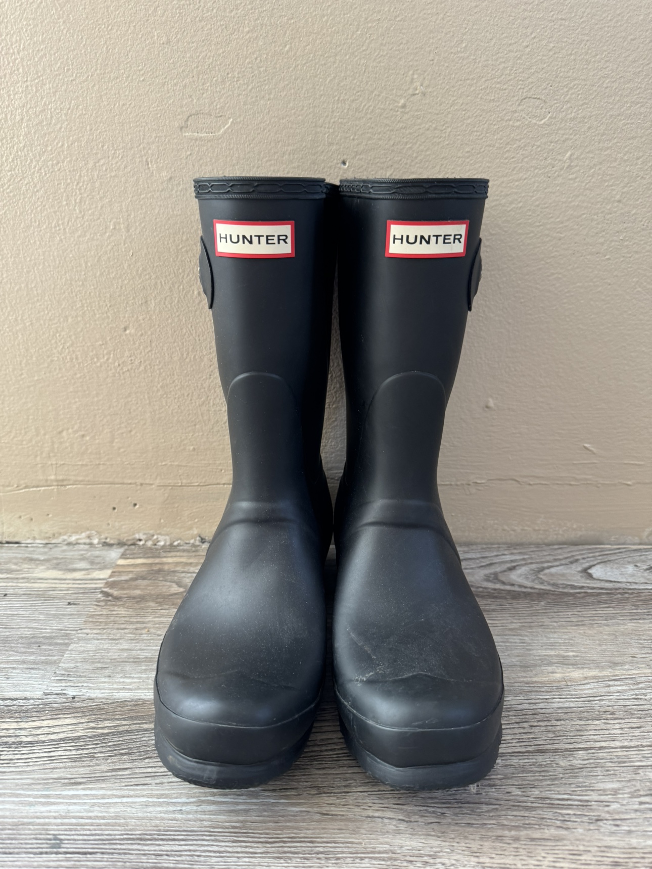 Hunter rain boots