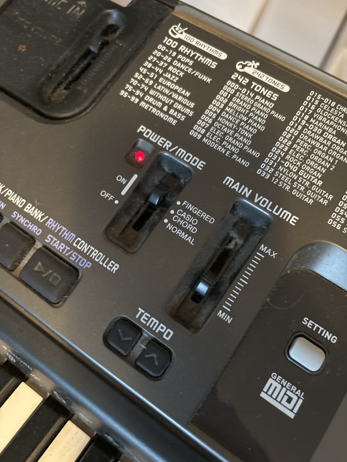 Electric Keyboard Piano image indicator(4)