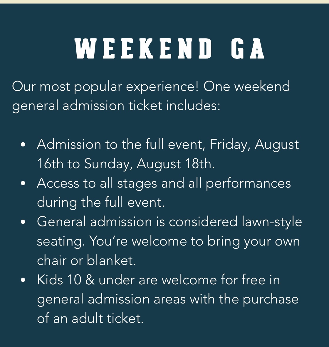 Country Thunder Alberta Weekend GA image indicator(2)