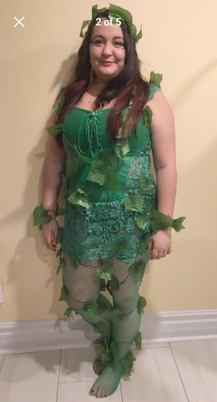 Size 16/18 Poison Ivy Costume - photo 3