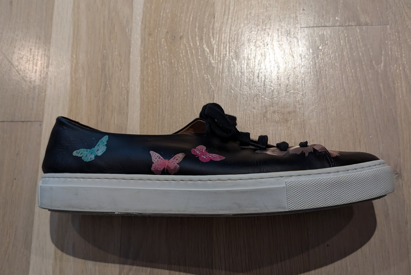 BUTTERFLY SNEAKERS , FRATELLI  ROSSETTI  ITALY thumbnail