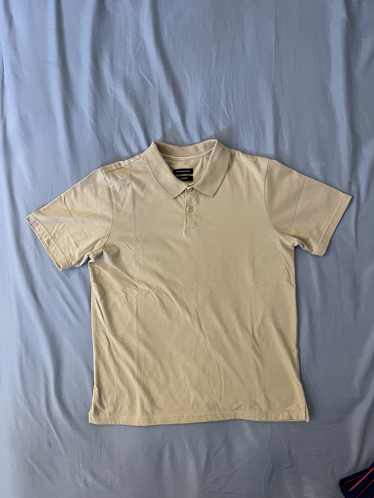 Straightforward Khaki Polo