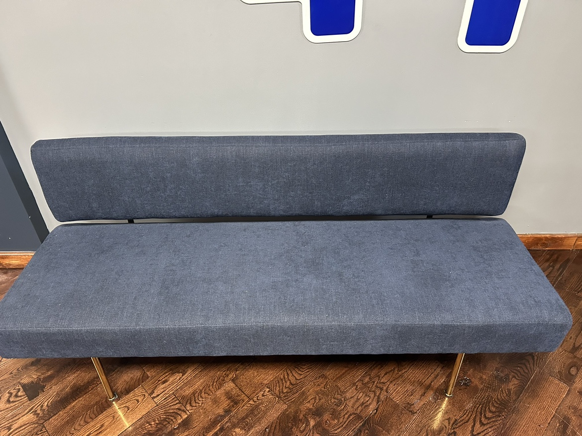 Mojay Blue Mid Century Modern Sofa